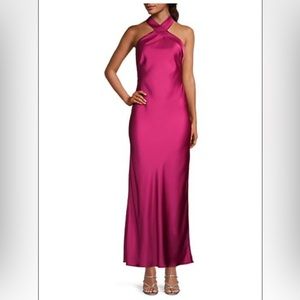 Significant Other fuschia gown